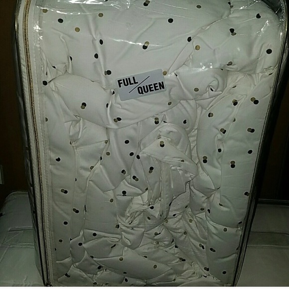 Kate spade Confetti dot full queen comforter set - Picture 3 of 5